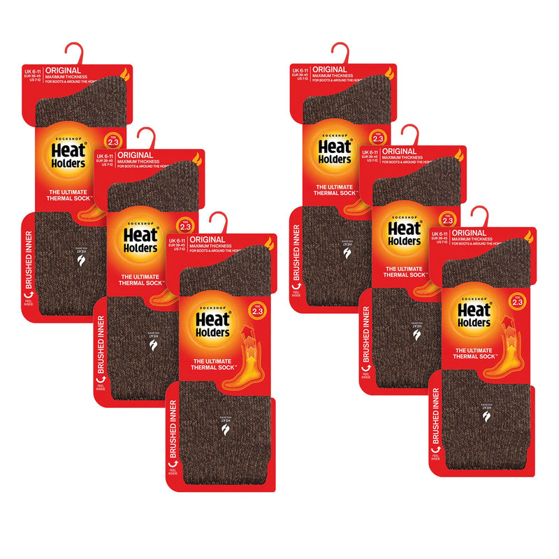 Mens Original Thick Winter Thermal Socks (Multipack Options)
