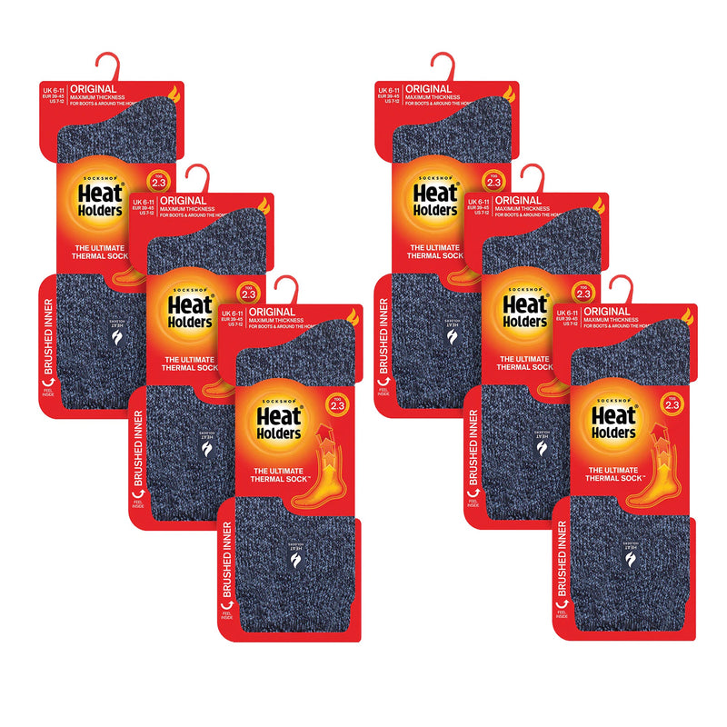 Mens Original Thick Winter Thermal Socks (Multipack Options)