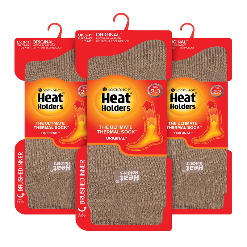 Mens Original Thick Winter Thermal Socks (Multipack Options)