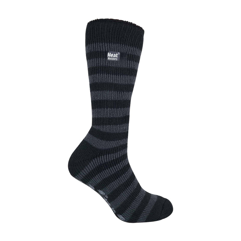 Mens Winter Non Slip Thermal Slipper Socks with Grips