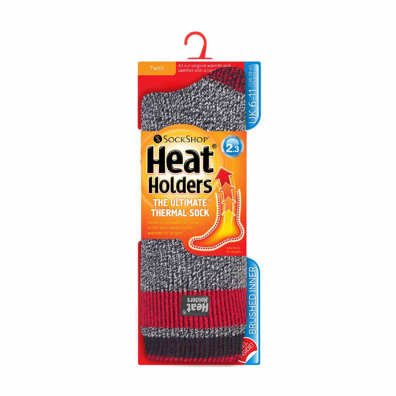 Mens Twist Patterned Thick Winter Warm Thermal Socks
