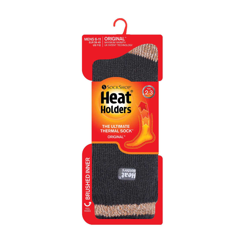 Mens Twist Patterned Thick Winter Warm Thermal Socks