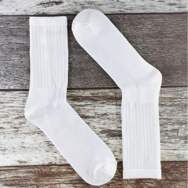 6 Pack Boys Breathable Soft Bamboo Sport Socks Ideal for PE