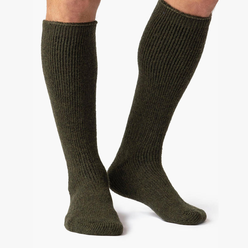 Mens Extra Long 2.7 TOG Knee High Wool Rich Thermal Socks