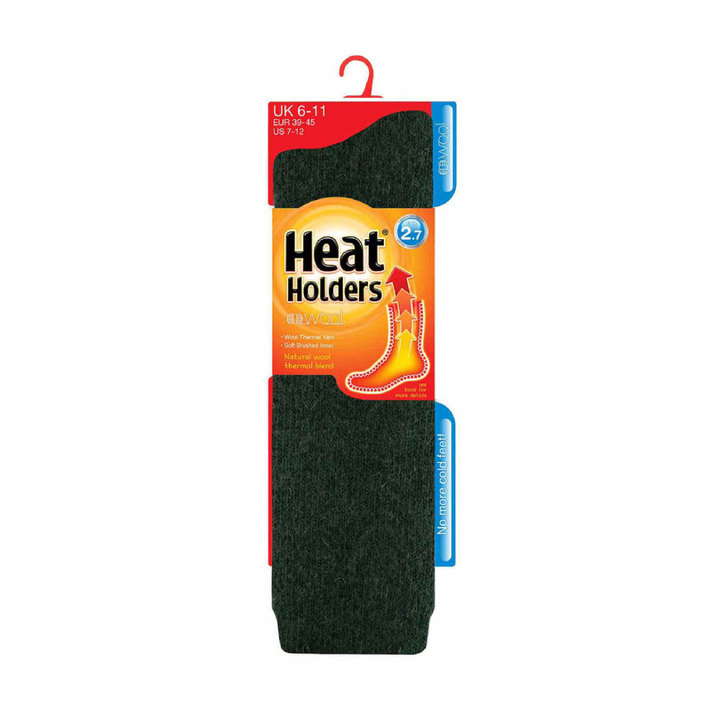 Mens Extra Long 2.7 TOG Knee High Wool Rich Thermal Socks