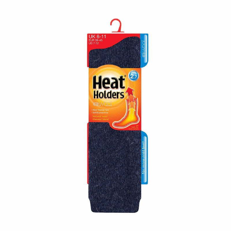 Mens Extra Long 2.7 TOG Knee High Wool Rich Thermal Socks