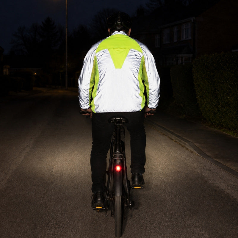 Hi Vis Reflective Running and Cycling Jacket | Reflective and Yellow