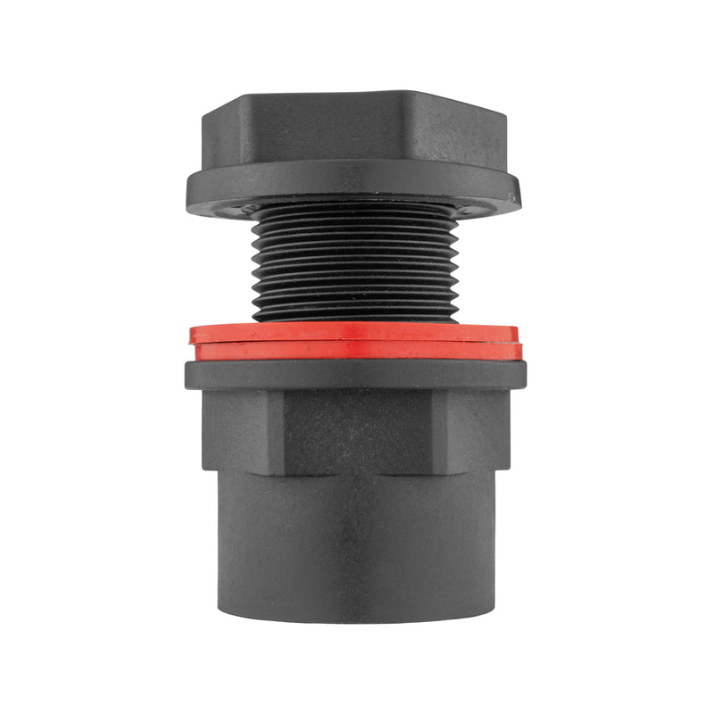 Water Butt Kit ¾” BSP with Plastic Valve and ¾” Barb Elbow