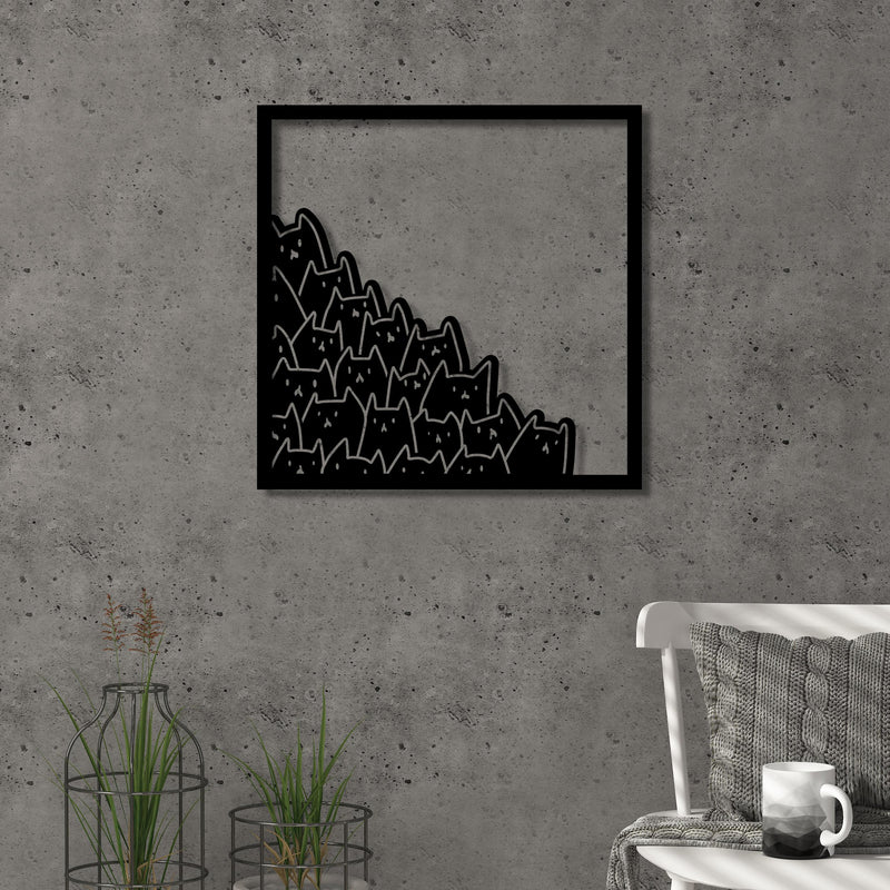 Metal Wall Art-no.10 Meow