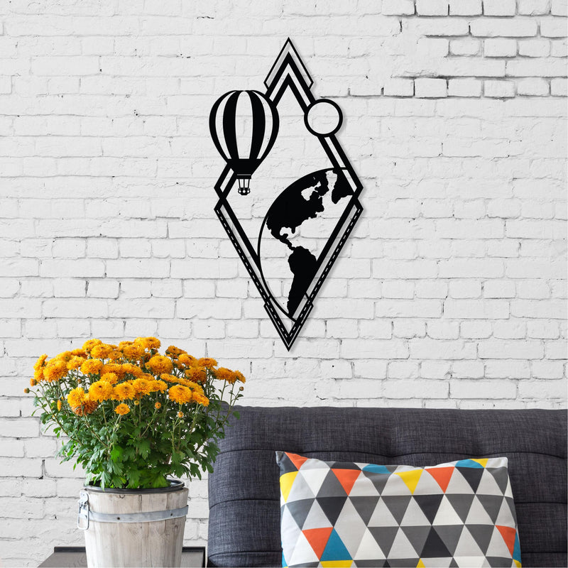 Metal Wall Art-no:52 From Earth