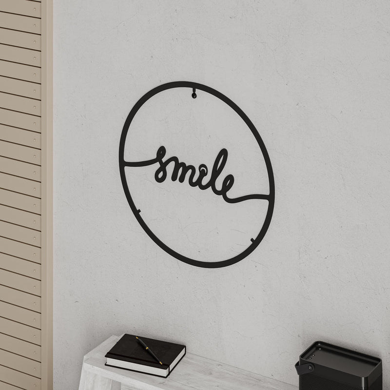 Metal Wall Art-no.8 Smile