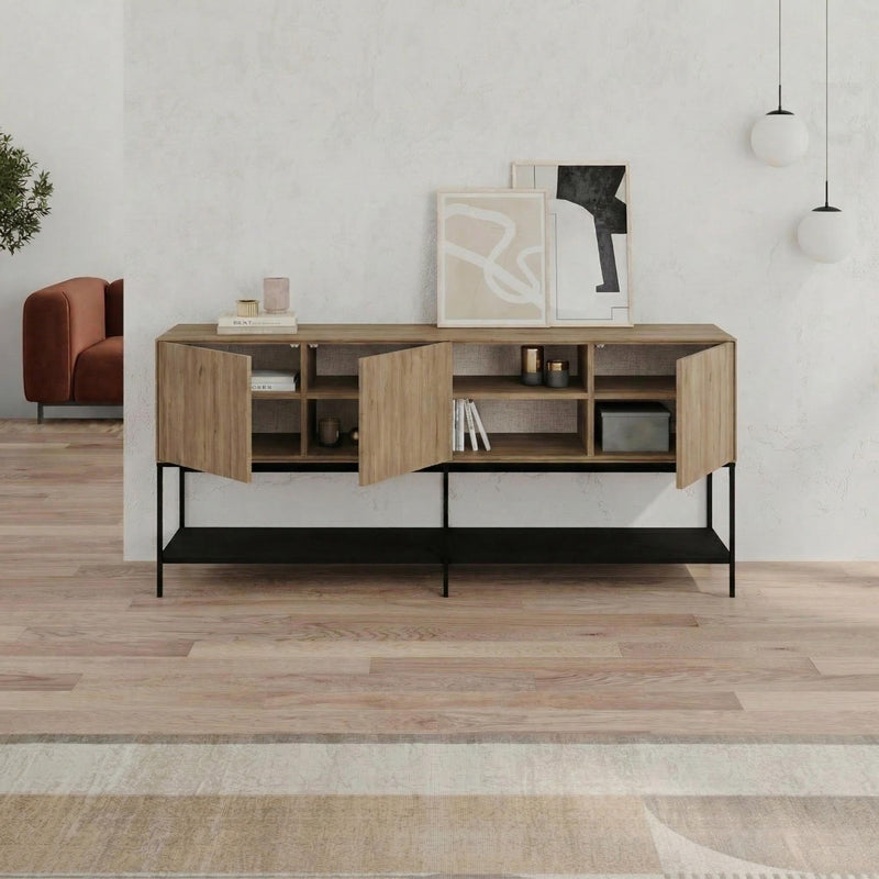 Amira Console Table – 180cm – Modern Sideboard & Storage Unit