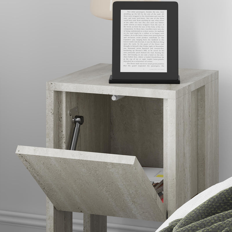 Ema Modern Bedside Table Bedroom Furniture 30cm Width