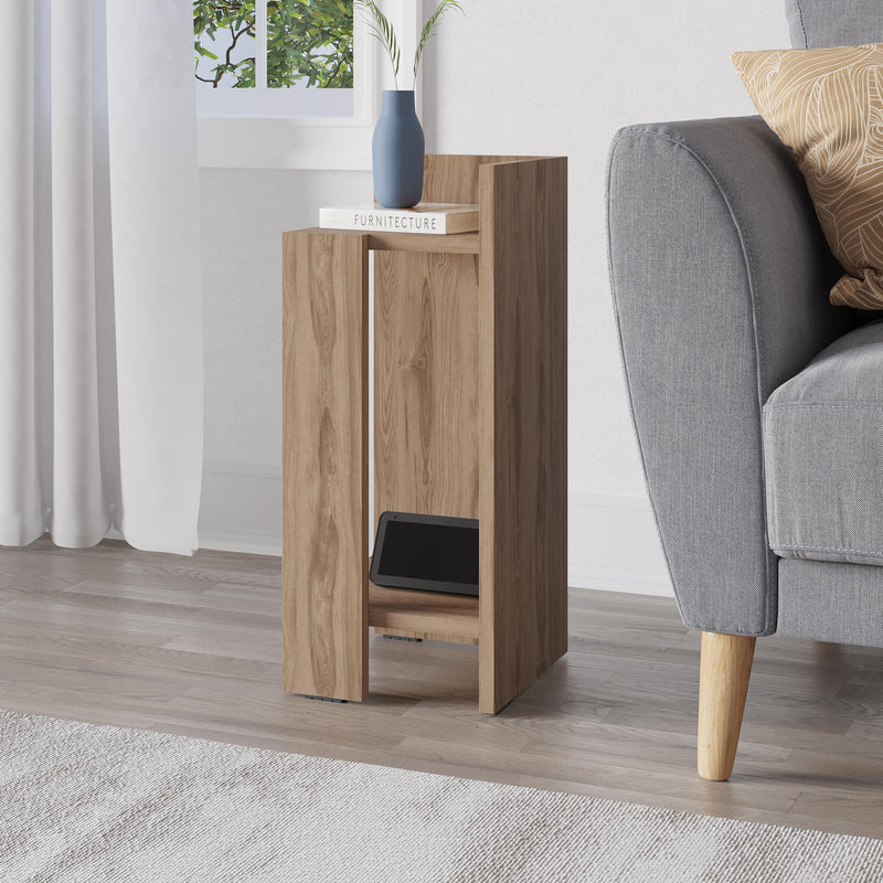 Elos Modern Bedside Table Right Module 25cm Narrow