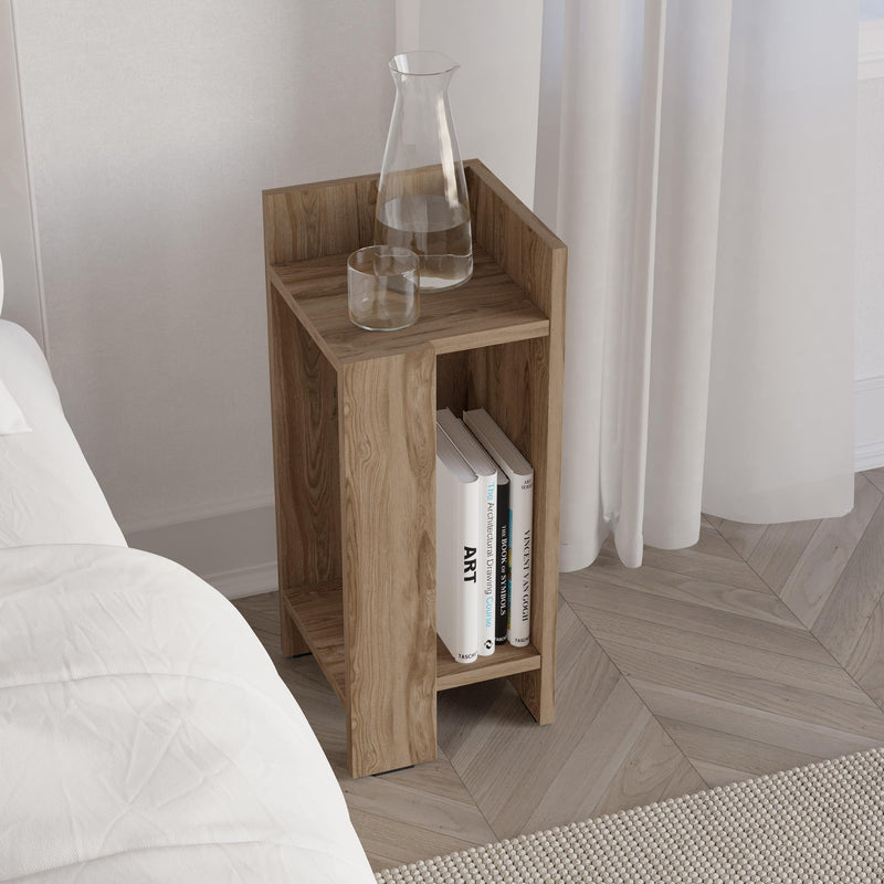 Elos Modern Bedside Table Right Module 25cm Narrow