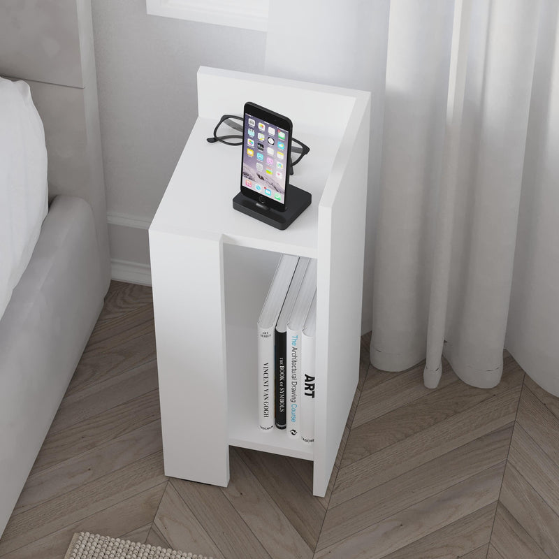 Elos Modern Bedside Table Right Module 25cm Narrow