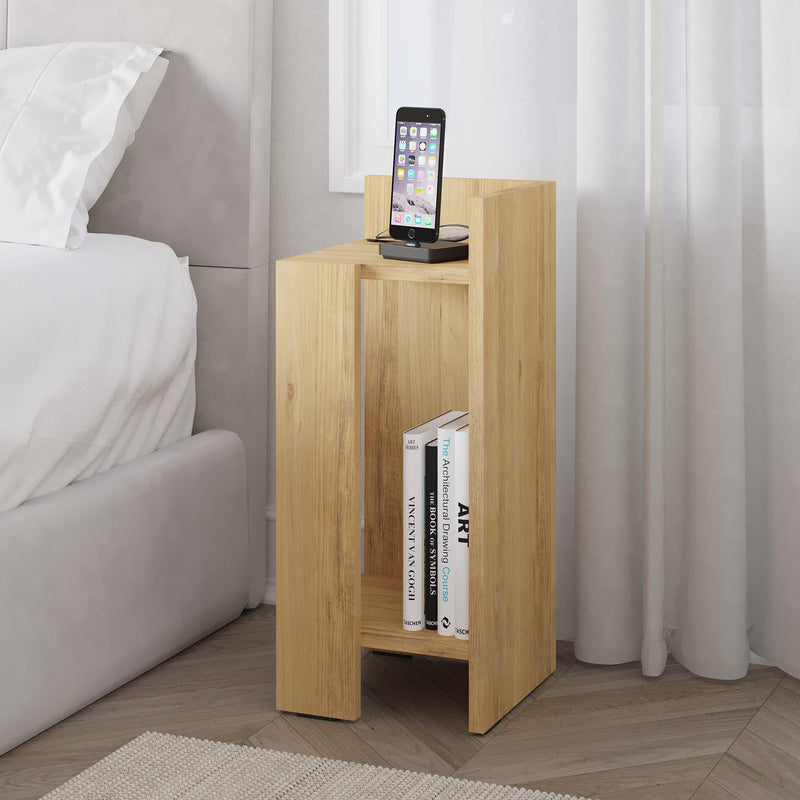 Elos Modern Bedside Table Right Module 25cm Narrow
