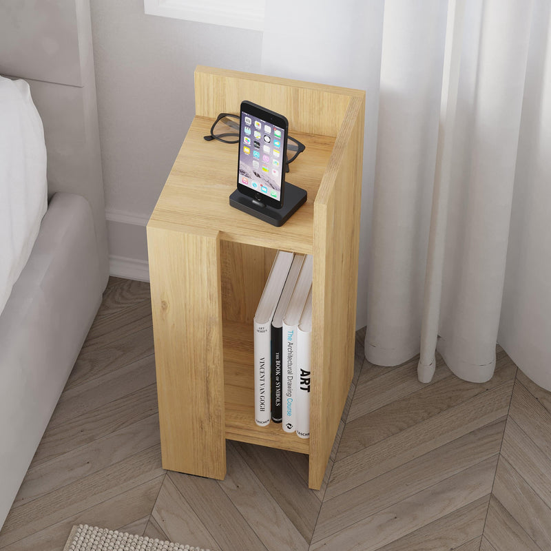 Elos Modern Bedside Table Right Module 25cm Narrow