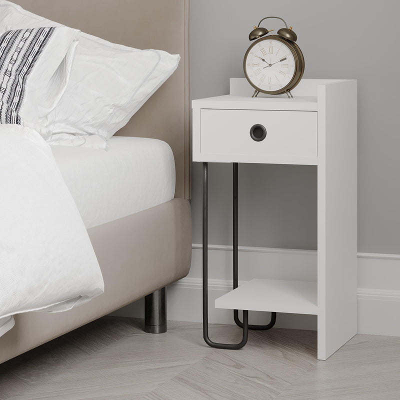 Sirius Modern Bedside Table Right Module Bedroom Furniture W 32cm