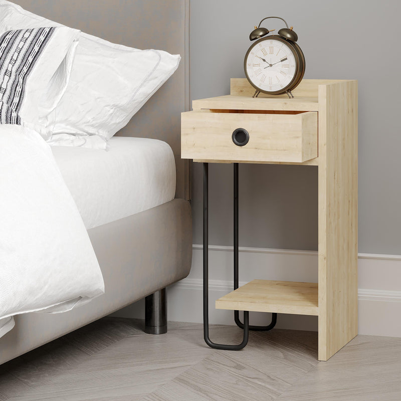 Sirius Modern Bedside Table Right Module Bedroom Furniture W 32cm