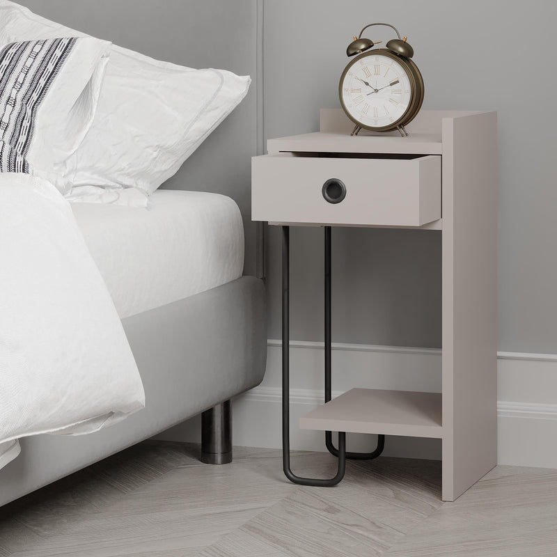 Sirius Modern Bedside Table Right Module Bedroom Furniture W 32cm