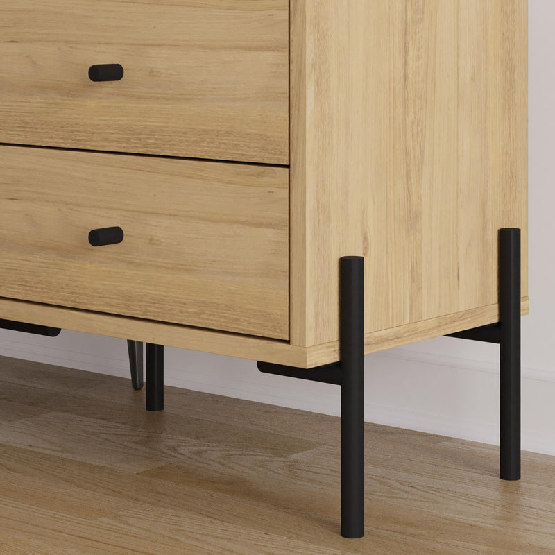 Malta Bedside Table with 2 Drawers