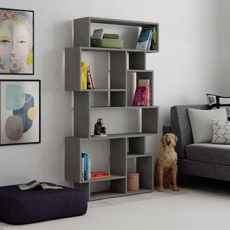 Karmato Modern Bookcase Display Unit Tall 168.5cm