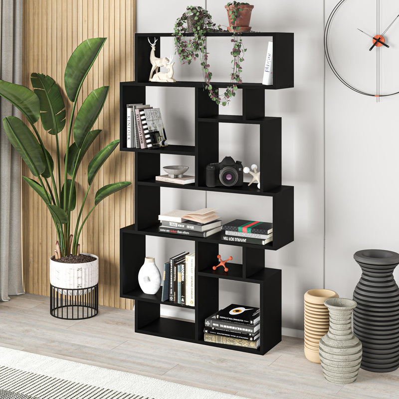 Karmato Modern Bookcase Display Unit Tall 168.5cm