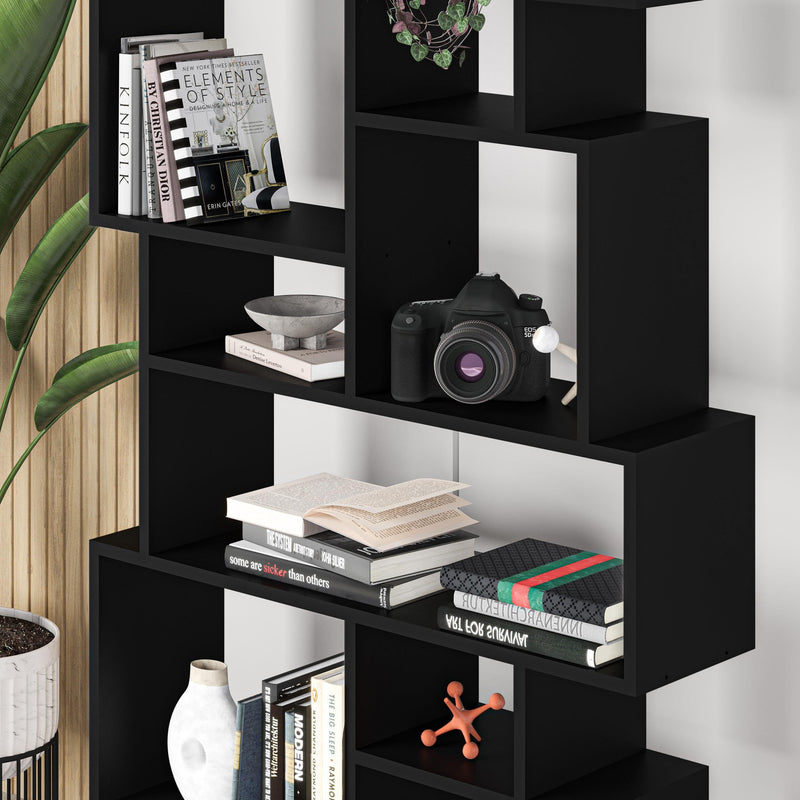 Karmato Modern Bookcase Display Unit Tall 168.5cm