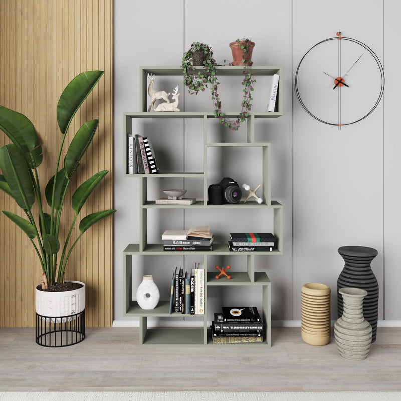 Karmato Modern Bookcase Display Unit Tall 168.5cm