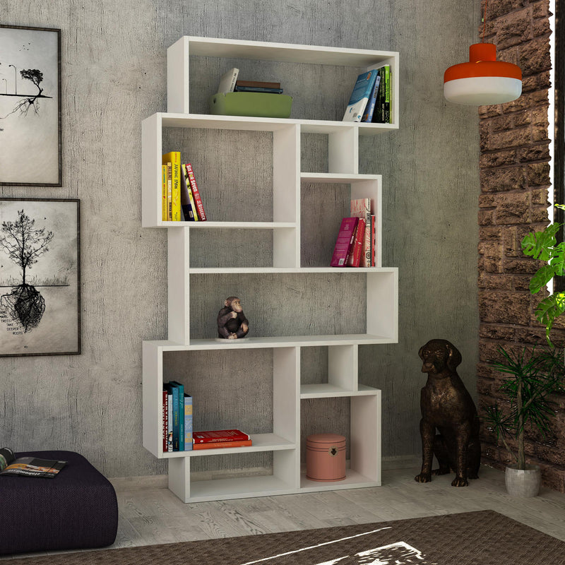 Karmato Modern Bookcase Display Unit Tall 168.5cm
