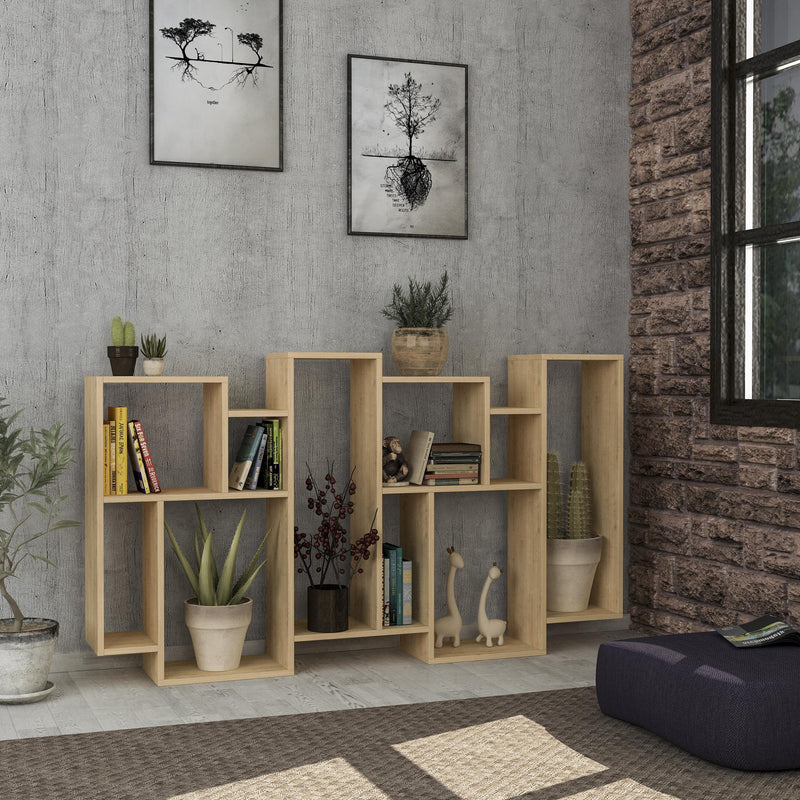 Karmato Modern Bookcase Display Unit Tall 168.5cm