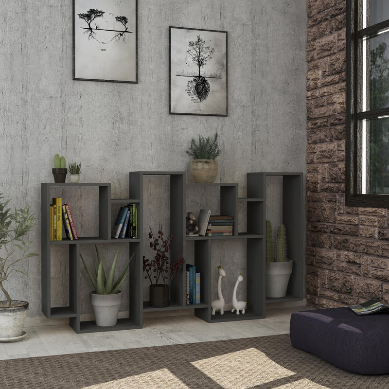 Karmato Modern Bookcase Display Unit Tall 168.5cm