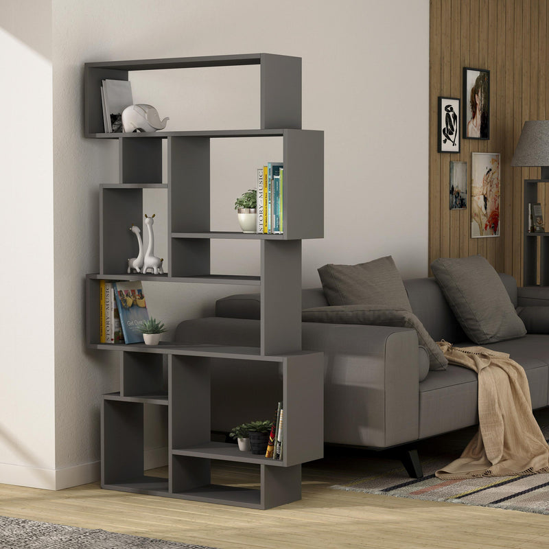 Karmato Modern Bookcase Display Unit Tall 168.5cm