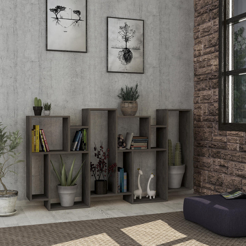 Karmato Modern Bookcase Display Unit Tall 168.5cm