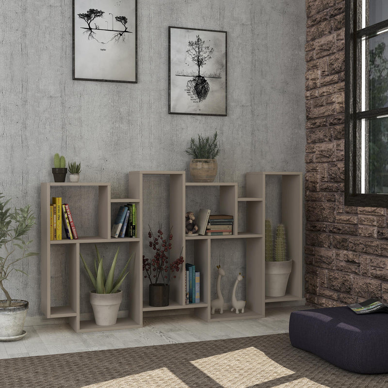 Karmato Modern Bookcase Display Unit Tall 168.5cm