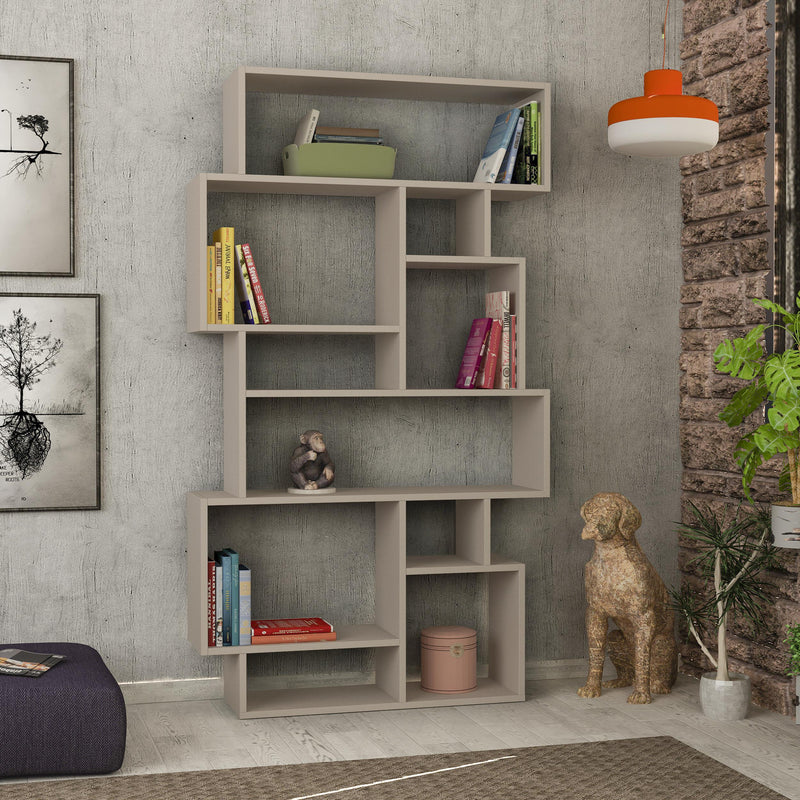 Karmato Modern Bookcase Display Unit Tall 168.5cm