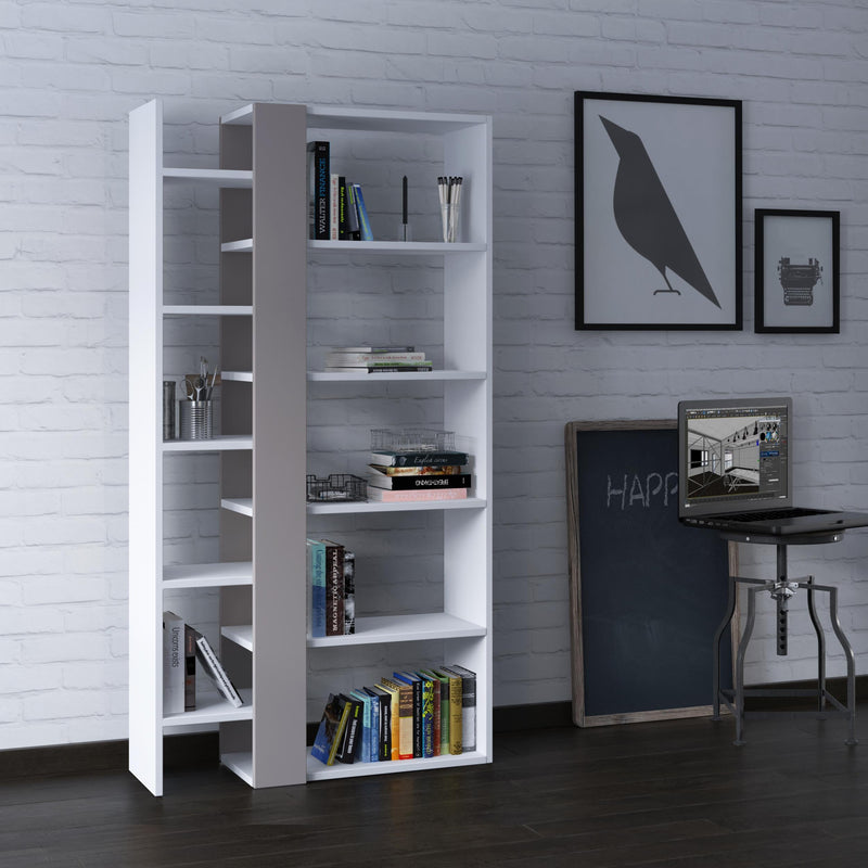 Lift Modern Bookcase Display Unit Tall 150.5cm