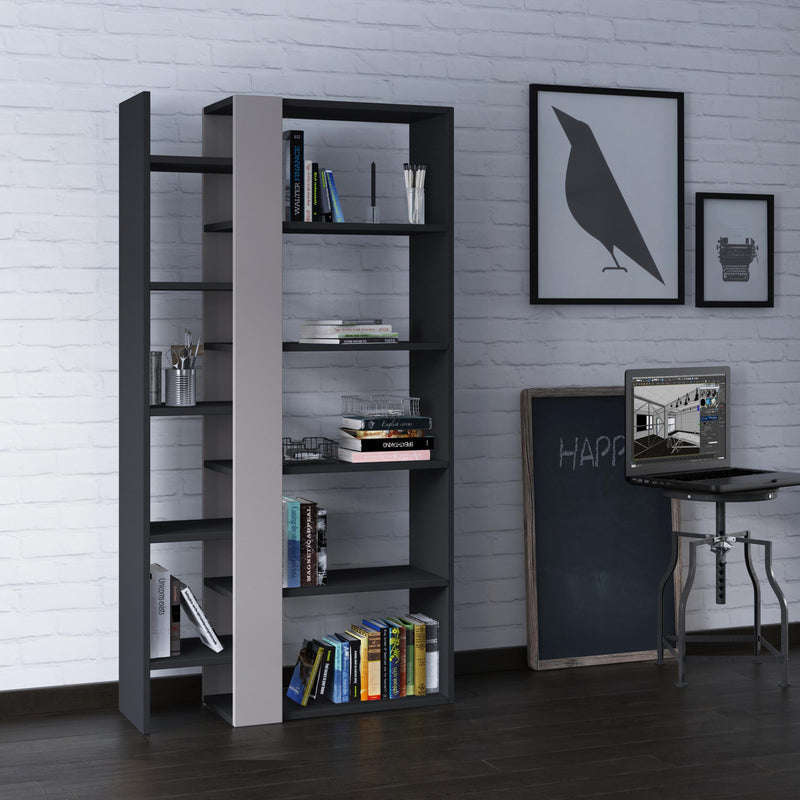 Lift Modern Bookcase Display Unit Tall 150.5cm