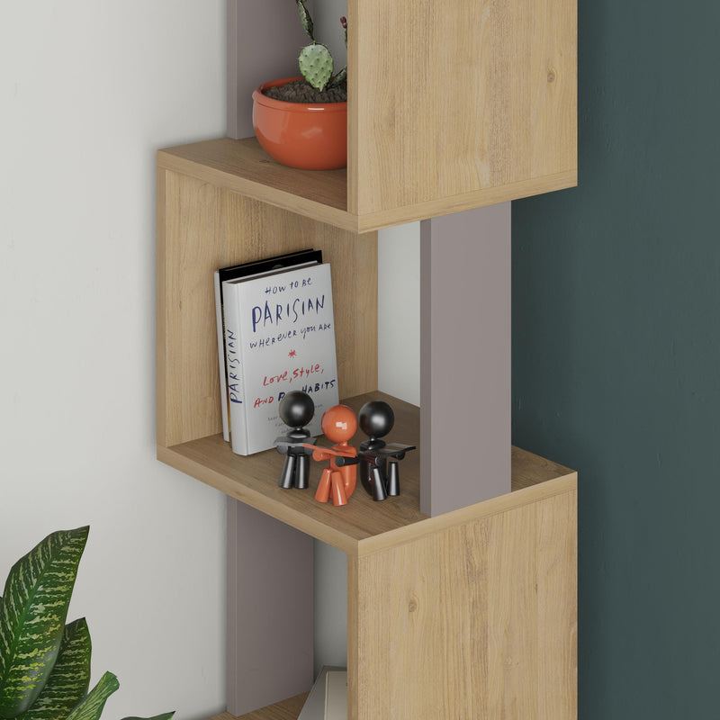 Piri Modern Bookcase Display Unit Tall 161cm