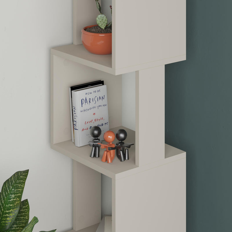Piri Modern Bookcase Display Unit Tall 161cm