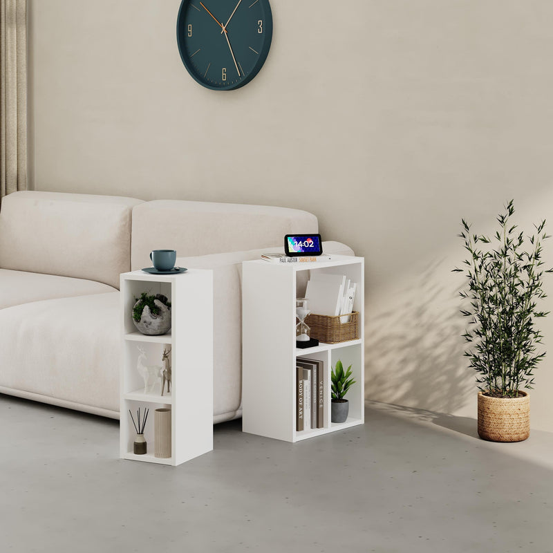 Combayn Small Low Standing Bookcase – Modular Storage Unit