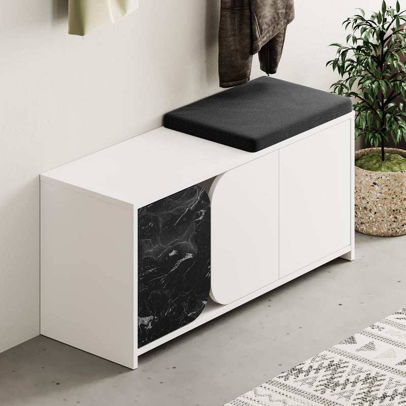 Moni Hallway Shoe Cabinet and Hanger Set