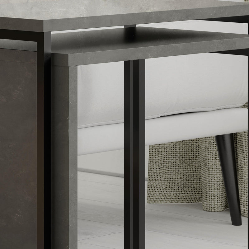 Zigosh Modern Nesting Side Table Set