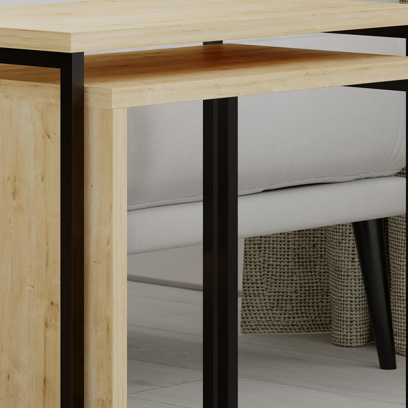 Zigosh Modern Nesting Side Table Set