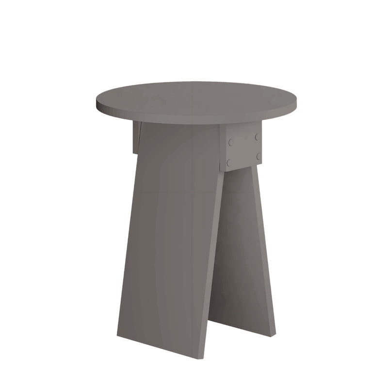 Chen Side Table – Modern Round Accent Table for Living Room, Bedroom or Entryway