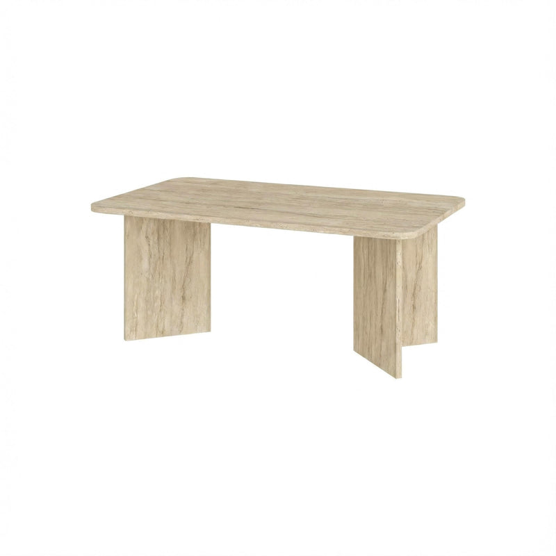 Sam Modern Radius Coffee Table - 60x100 cm