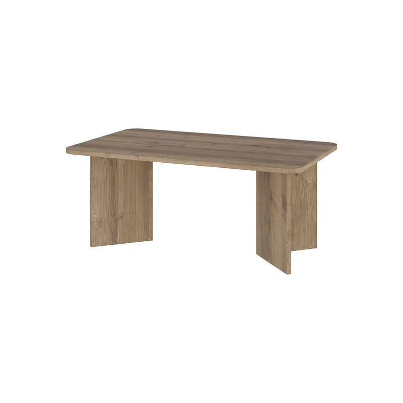 Sam Modern Radius Coffee Table - 60x100 cm