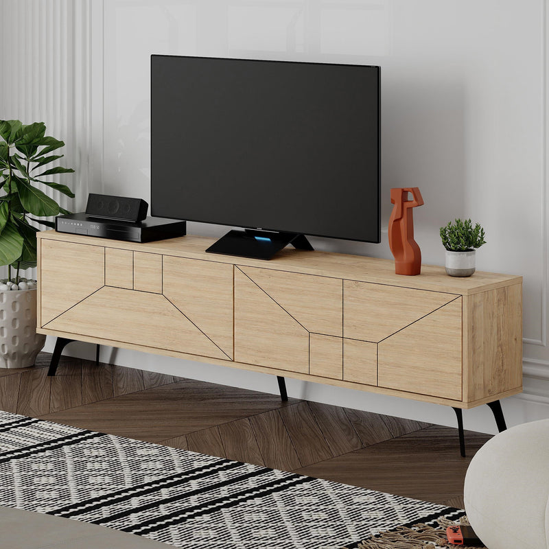Dune Modern TV Stand With Storage Cabinet 180cm