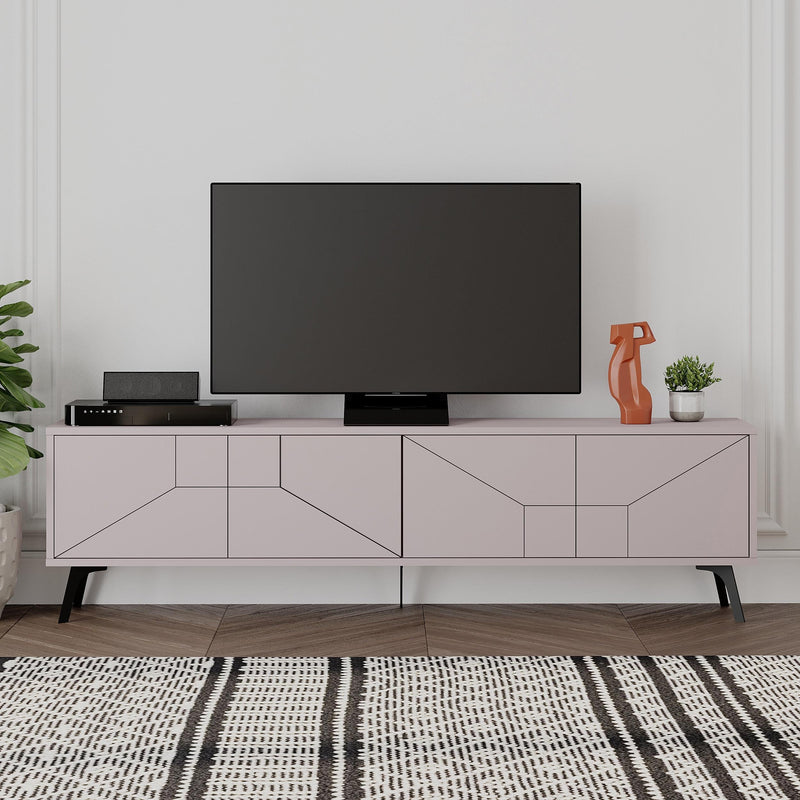 Dune Modern TV Stand With Storage Cabinet 180cm